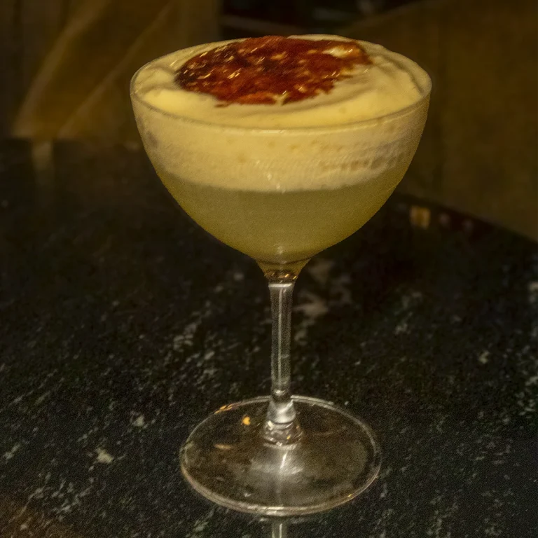 Lazy Lion Pastel de Nata cocktail