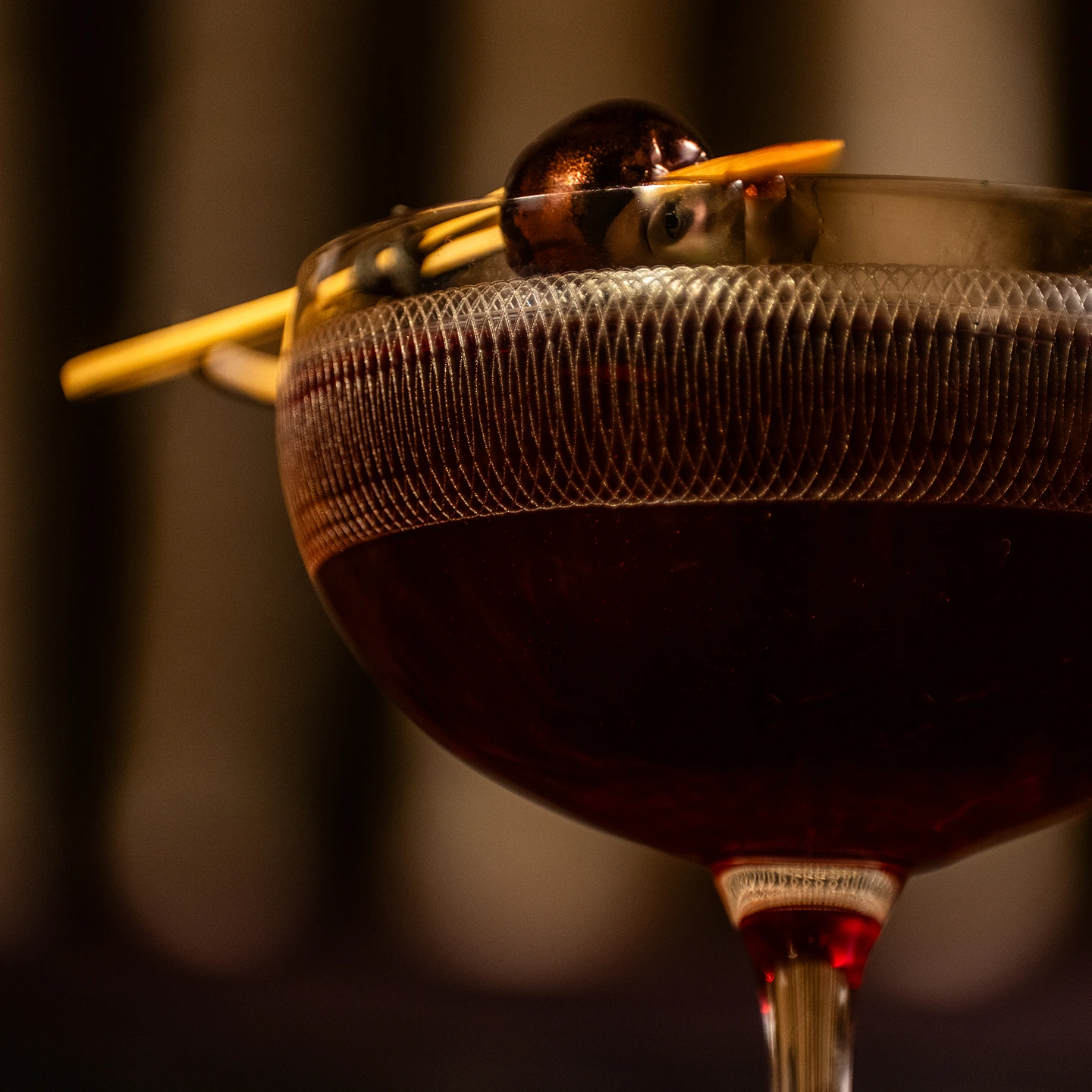 Lazy Lion Coctail Bar Cherry Fatale cocktail